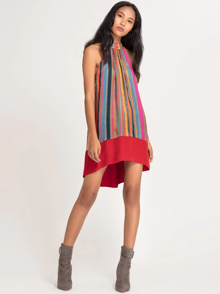Artistry Stripes Dress | Artistry Stripes High-Low Dress