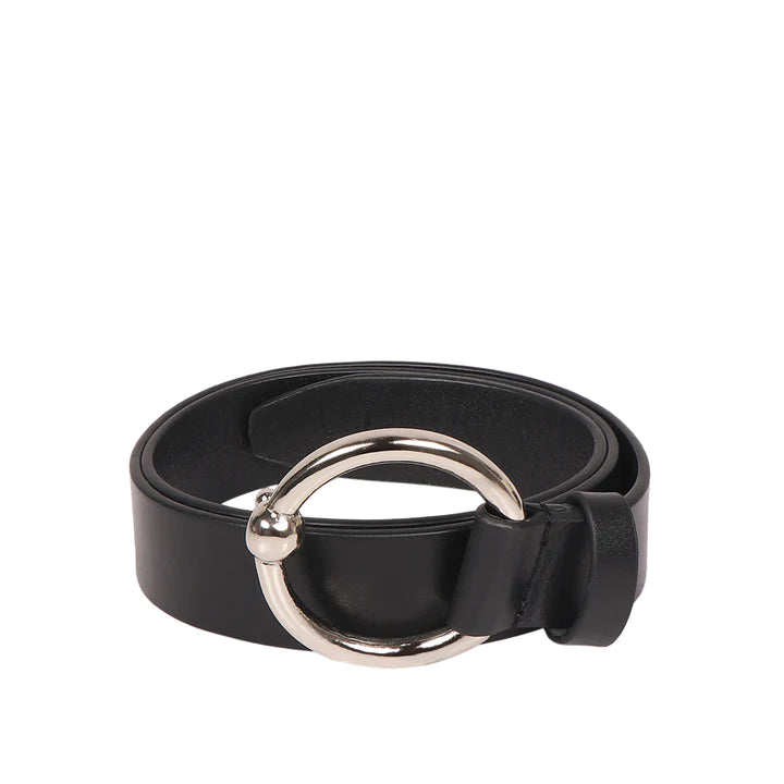 Black Leather Belt for Women | Timeless Elegance - Women's Leather Belt