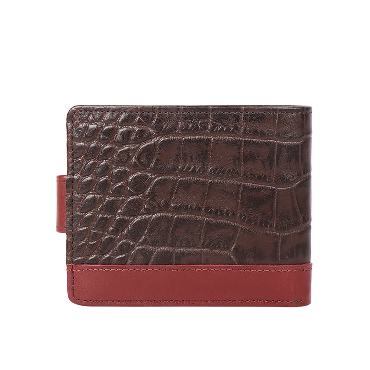 Men's Bi-Fold Leather Wallet | Streamlined Brown Bi-Fold Wallet