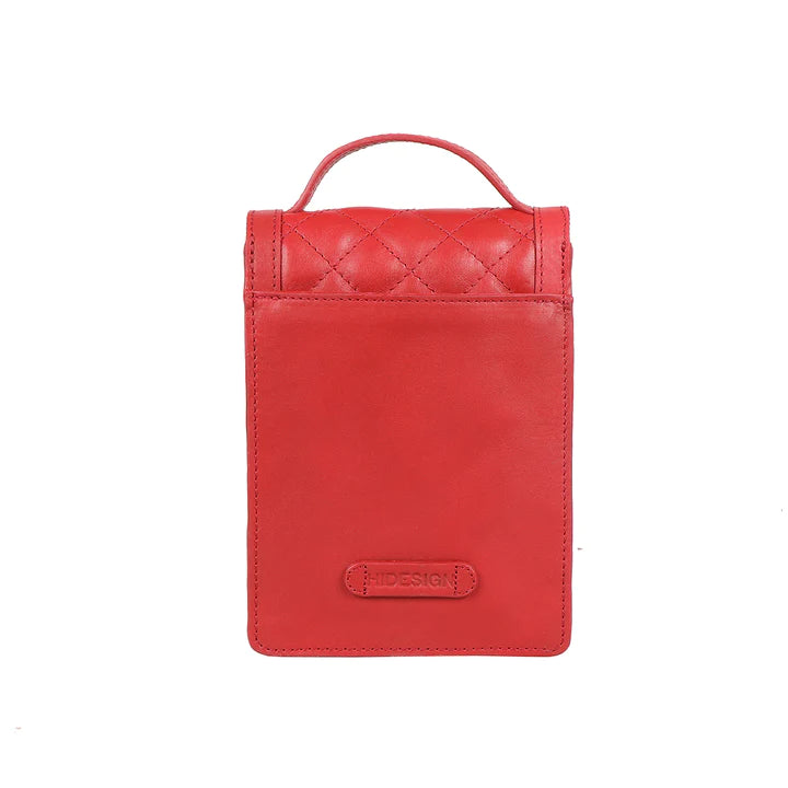 Red Leather Sling Bag | Party Chic Red Rialto Sling Bag