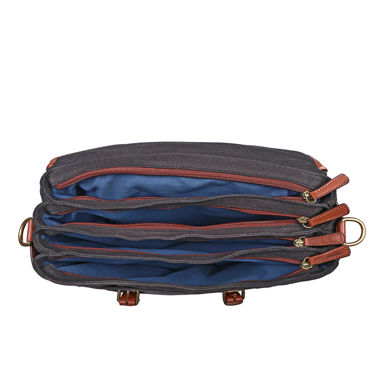 Blue Canvas Backpack for Men | Blue Canvas Men's Backpack