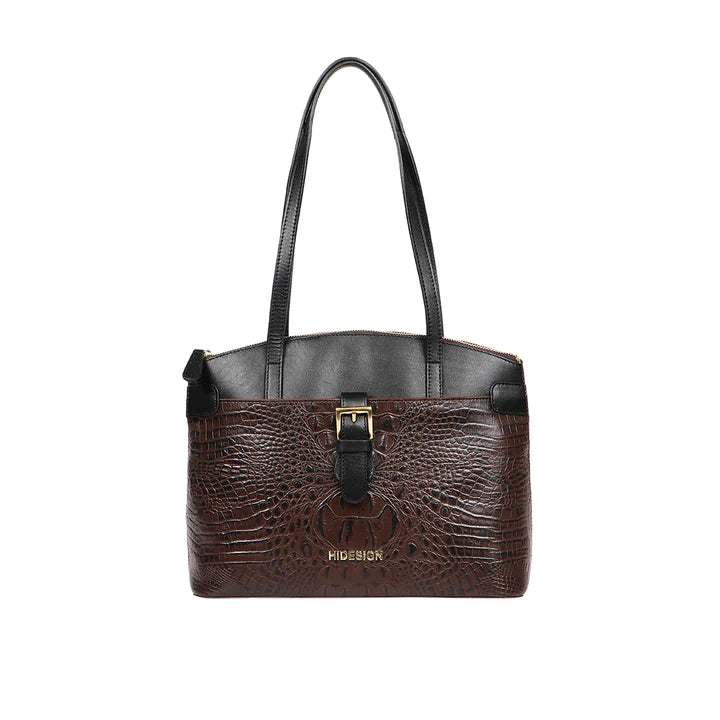 Marsala Leather Tote Bag | Casual Chic Baby Croco Tote Bag