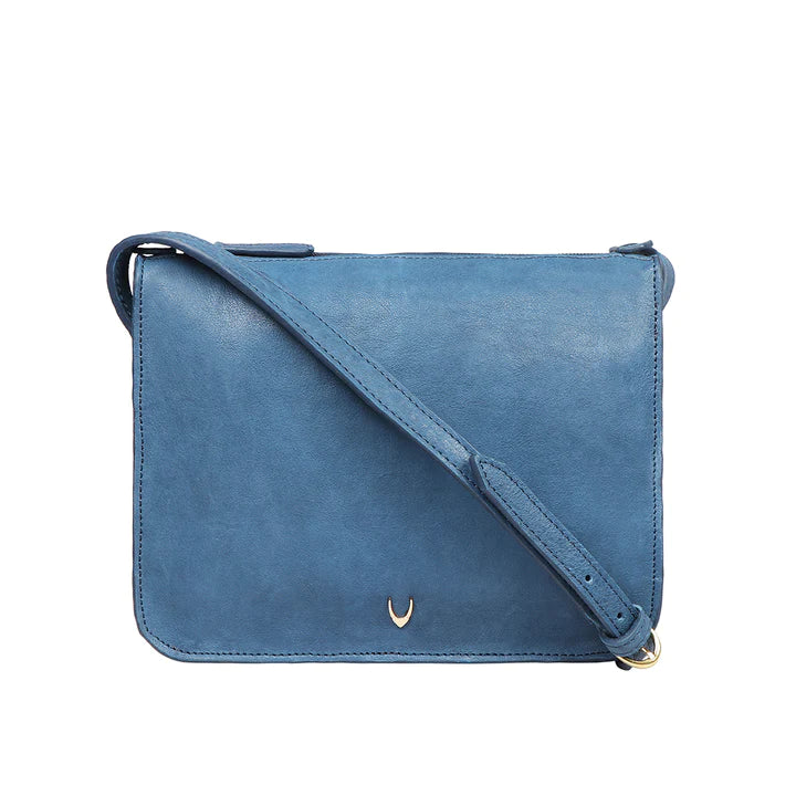 Sapphire Leather Sling Bag | Casual Chic Sapphire Kalahari Sling Bag