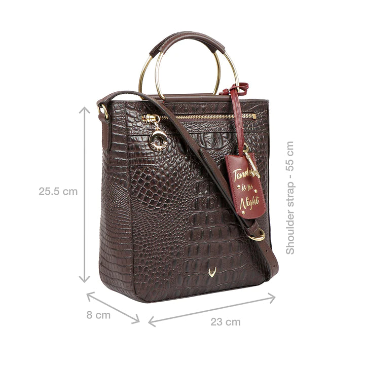 Brown Leather Crossbody Bag | Chic Night Affair Crossbody Bag