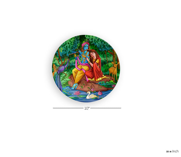 Eternal Love Story Decorative Wall Plate