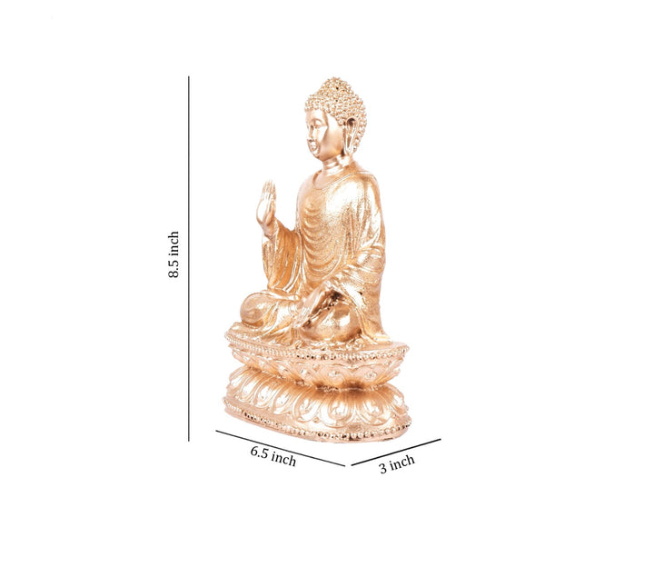 Serene Meditating Figure | Deep Meditating Buddha Figurine