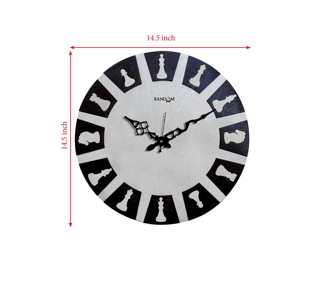 Chessboard Design Wall Clock
