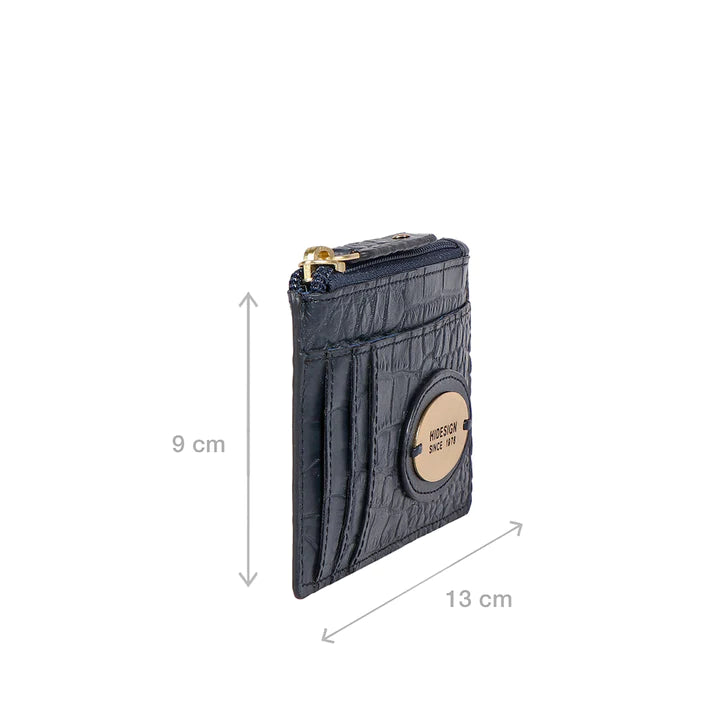 Men Croco Card Holder | Croco Card Holder with Zipper