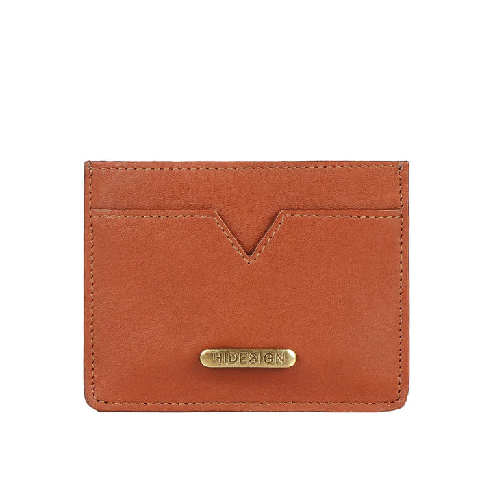 Classic Men Leather Card Holder | Classic Tan Mel Ranch Card Holder