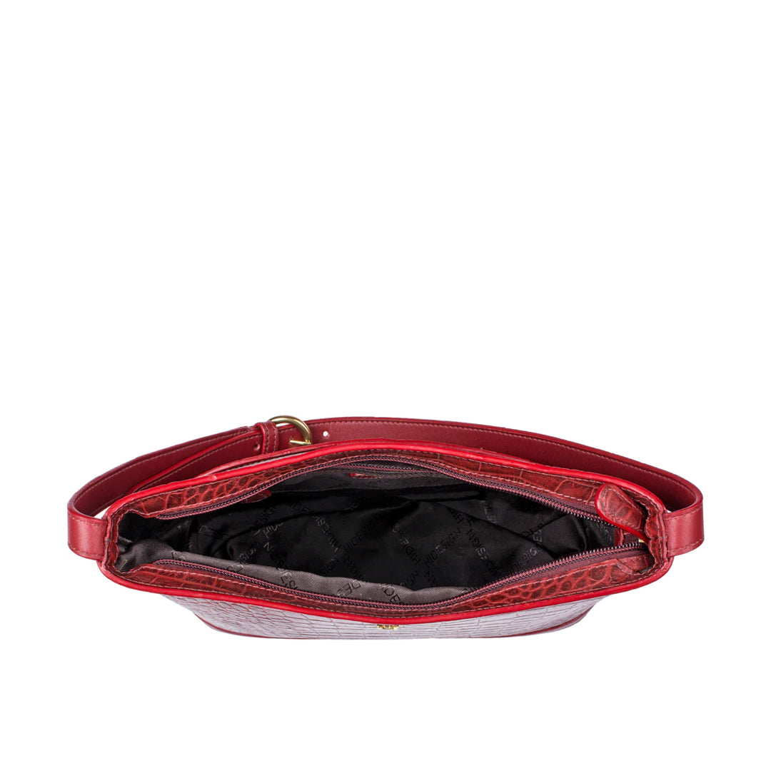 Marsala Leather Shoulder Bag | Effortless Elegance Marsala Shoulder Bag