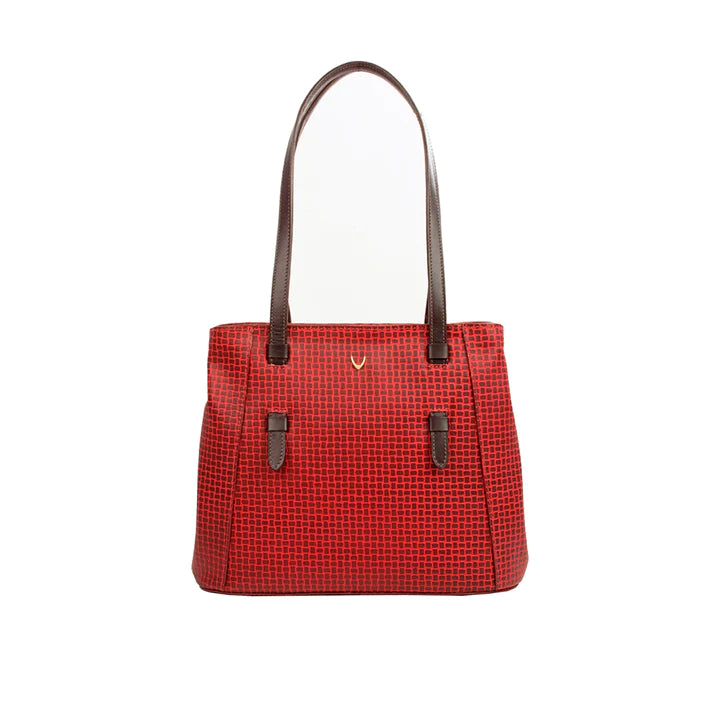 Red Leather Shoulder Bag | Marrakech Elegance Shoulder Bag