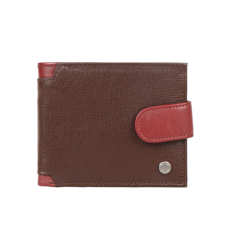 Brown Leather Bifold Wallet | Manhattan Elegance Bi-fold Wallet