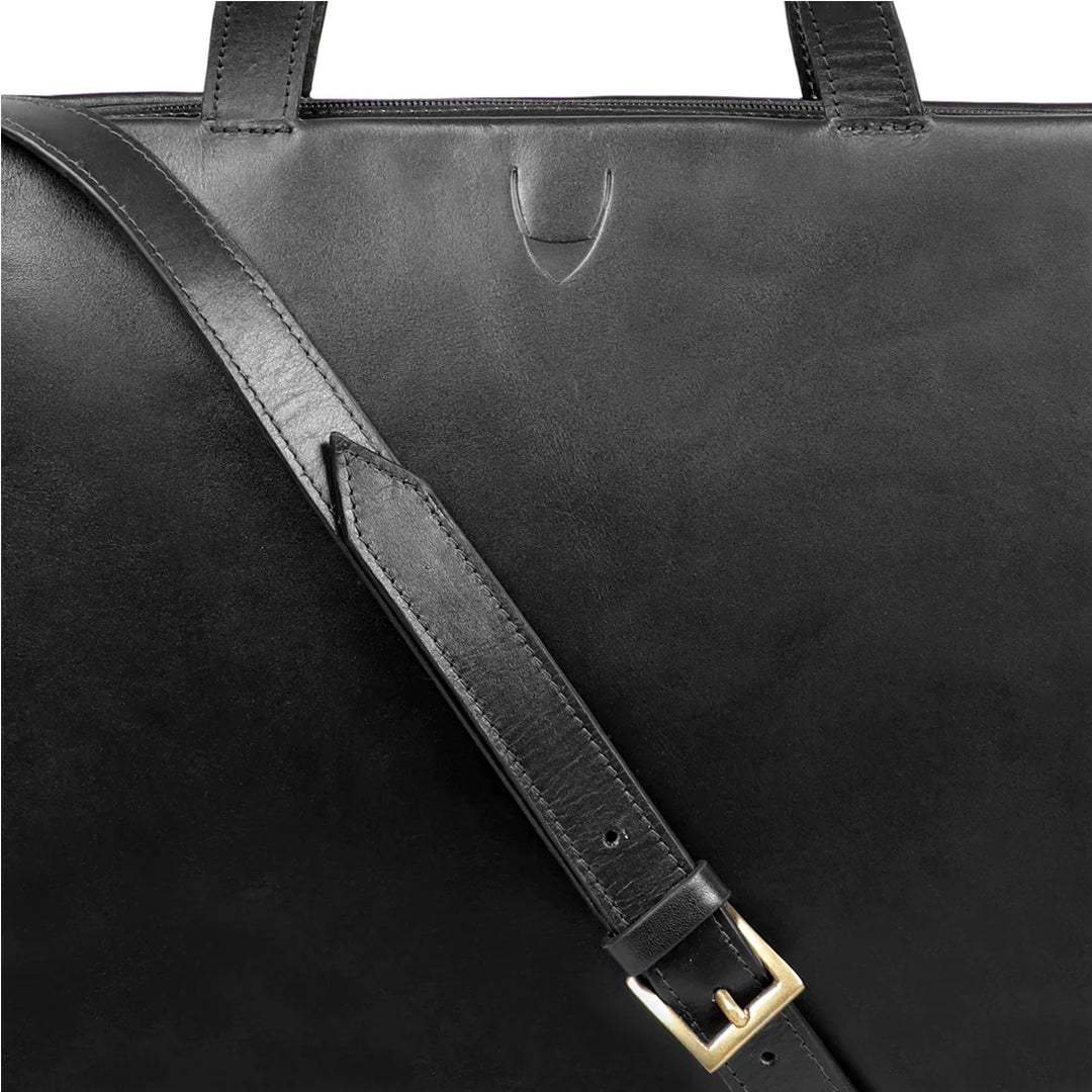 Classic Leather Men's Briefcase, Adjustable Strap | Classic E.I Cow Men's Briefcase
