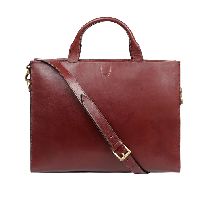 Classic Leather Men's Briefcase, Adjustable Strap | Classic E.I Cow Men's Briefcase