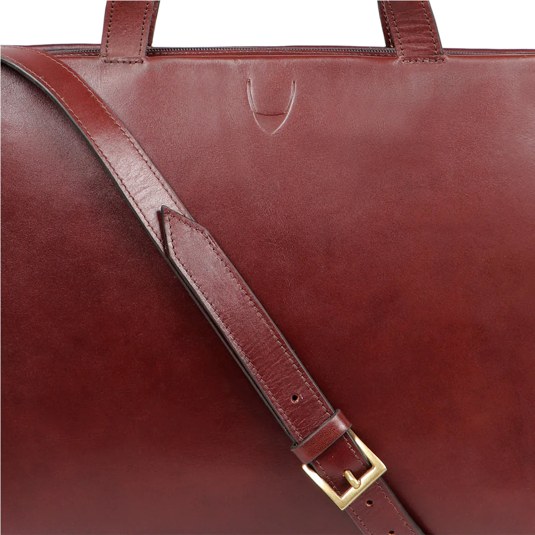 Classic Leather Men's Briefcase, Adjustable Strap | Classic E.I Cow Men's Briefcase