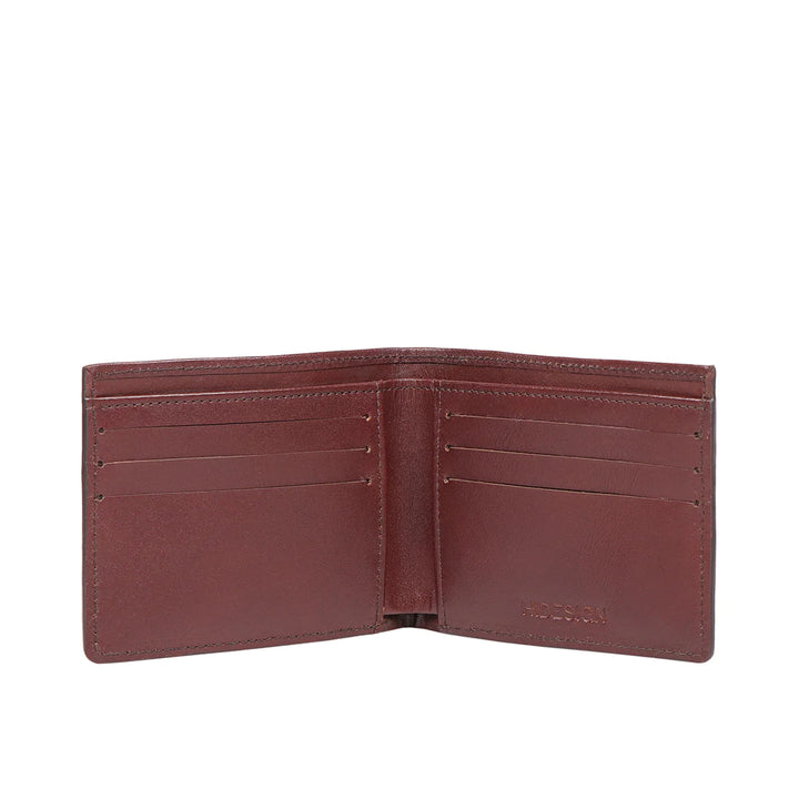Men's Black Leather Bi-fold Wallet | Classic Elegance Bi-Fold Wallet