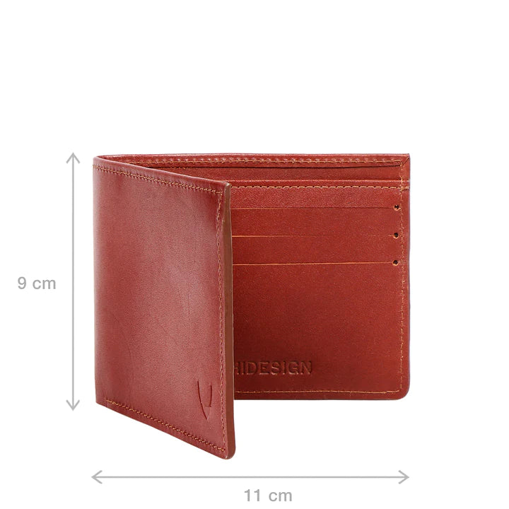 Men's Black Leather Bi-fold Wallet | Classic Elegance Bi-Fold Wallet