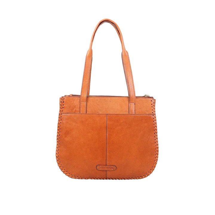 Tan Leather Tote Bag | Hope Minimalist Tan Tote Bag