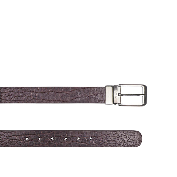 Men's Stylish Leather Belt | Stylish Croco Reversible Men's Belt