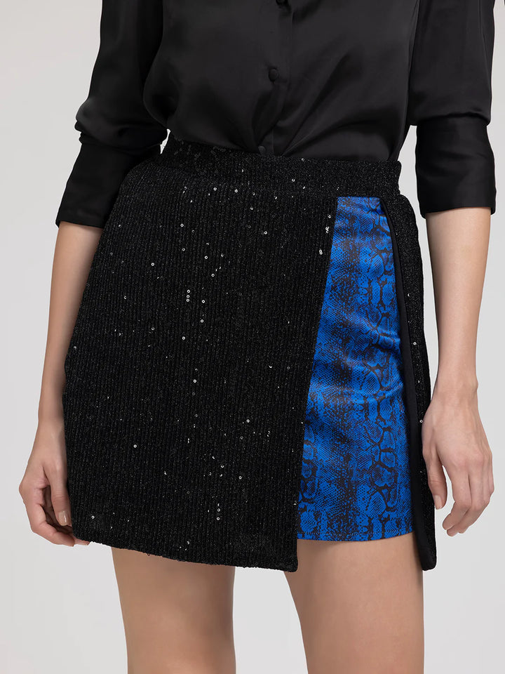 Sparkly Mini Skirt | Sparkly Embellished Mini Skirt