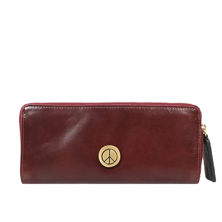 Red Leather Pouch | Gilded Essence Leather Pouch