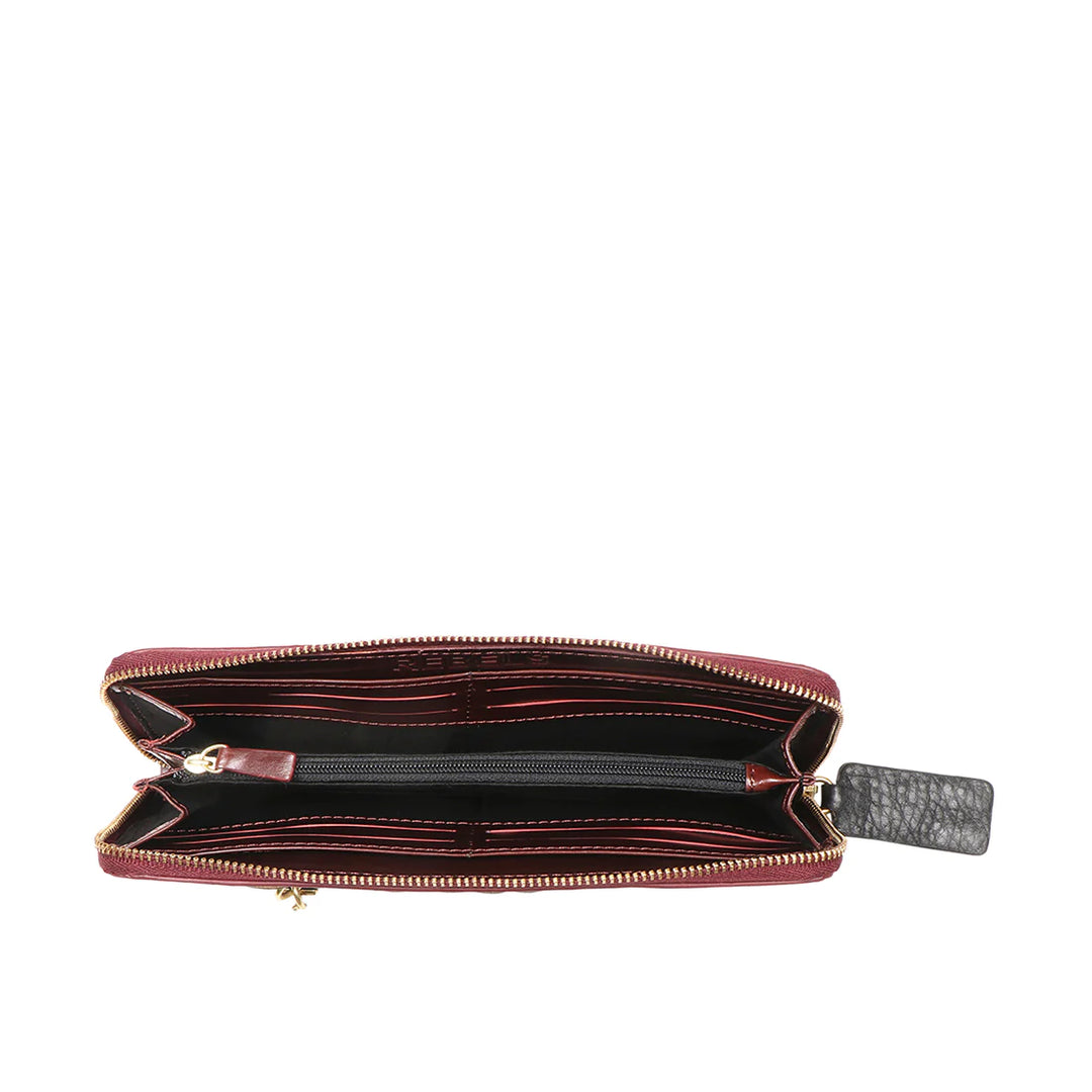 Red Leather Pouch | Gilded Essence Leather Pouch