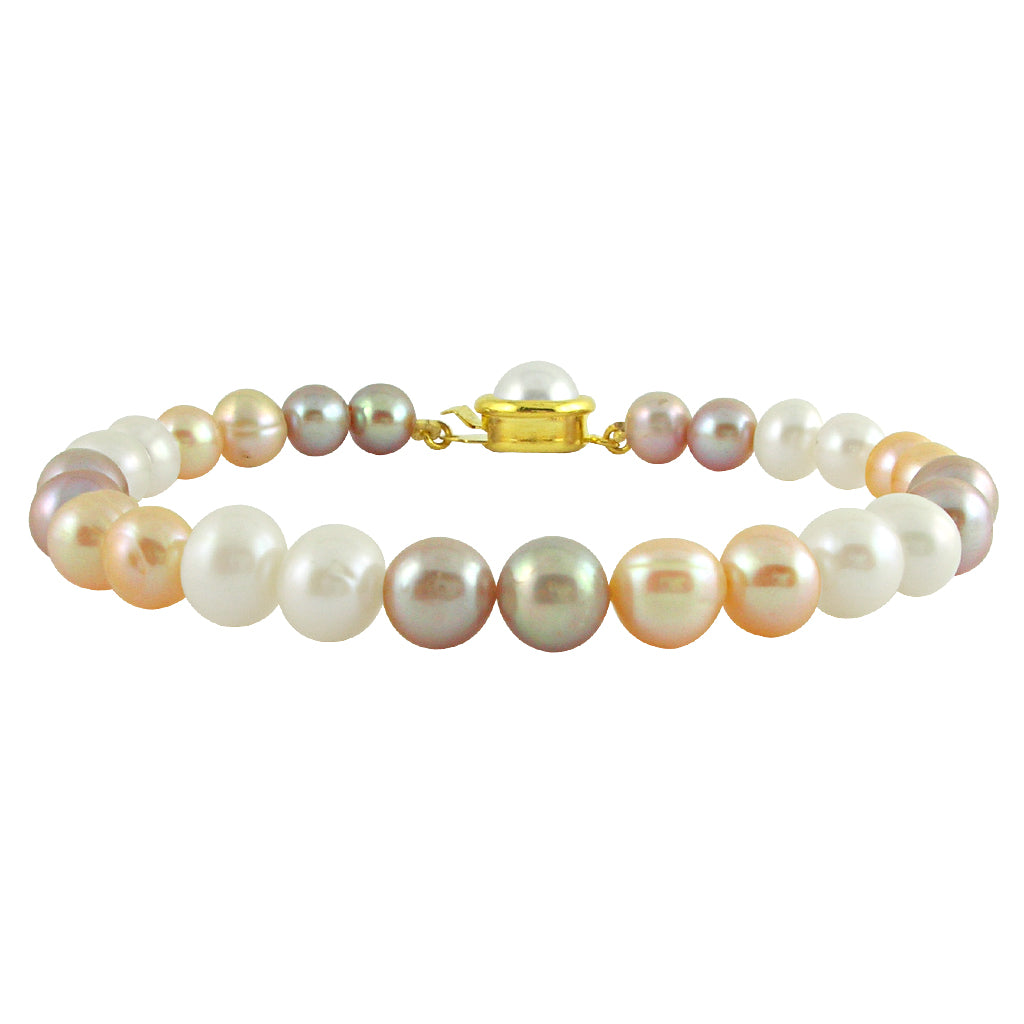 Multi-Color Pearl Bracelet | Harmony Multi-Color Pearl Bracelet