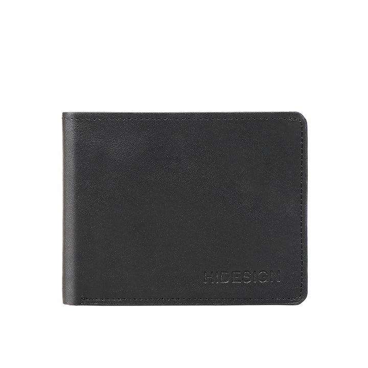 Men's Black Leather Bi-Fold Wallet | Rialto Classic Bi-fold Wallet