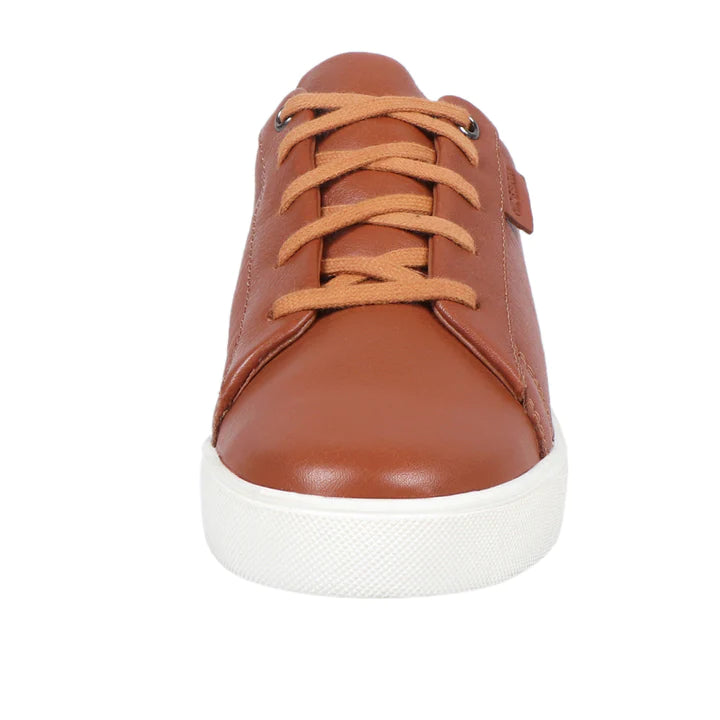 Women's Lace-Up Leather Shoes, Casual Solid Pattern | Stylish Women's Lace-Up Shoes