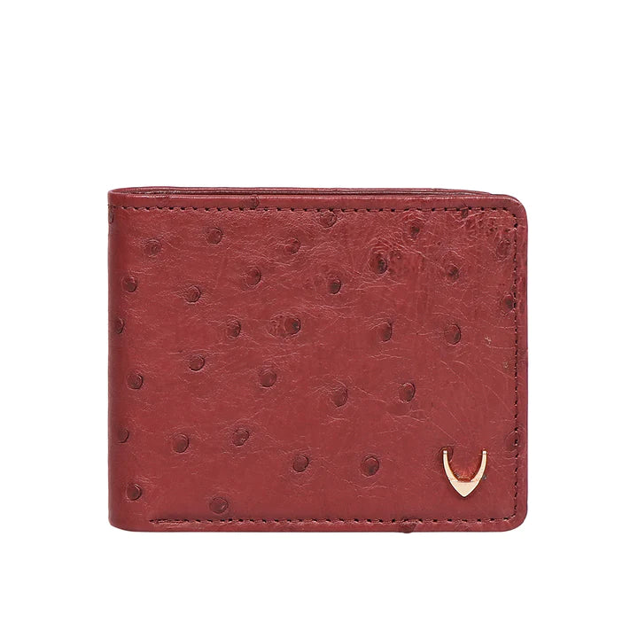 Men's Leather Bi-Fold Wallet | Opulent Ostrich Bi-Fold Wallet