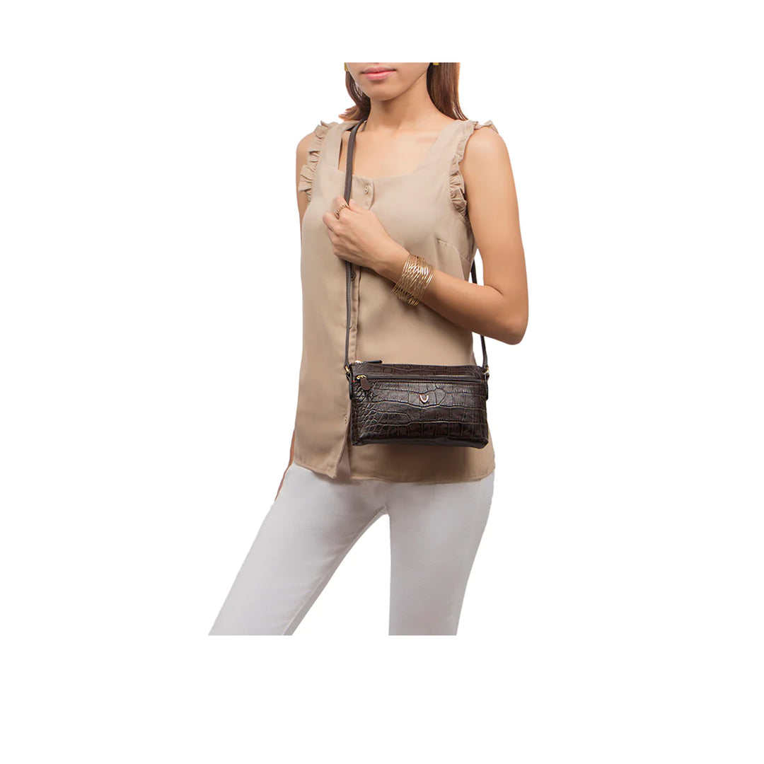 Brown Leather Sling Bag | Everyday Essentials Brown Sling Bag