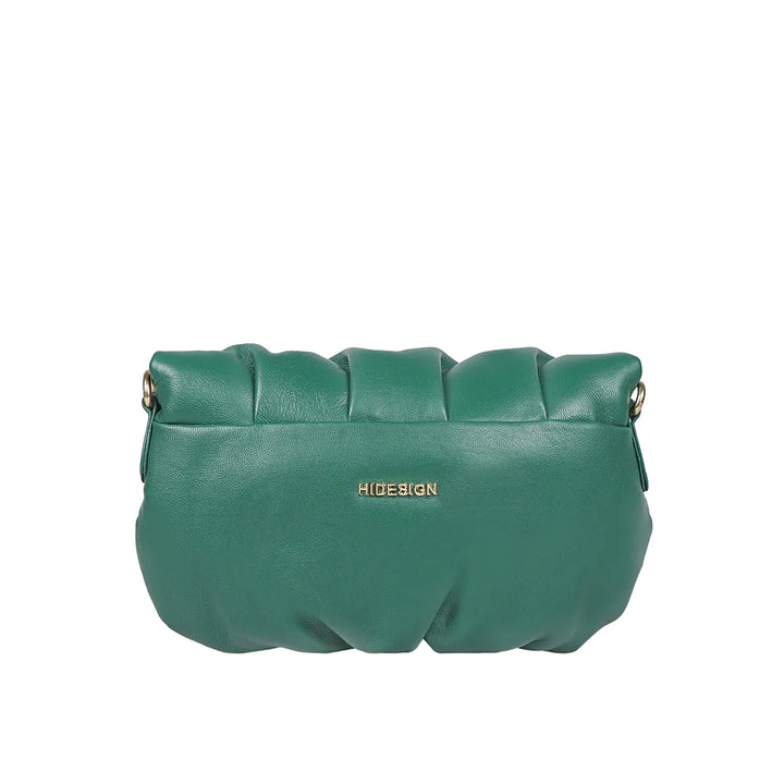 Teal Leather Party Sling Bag | Chic & Preppy Party Sling Bag