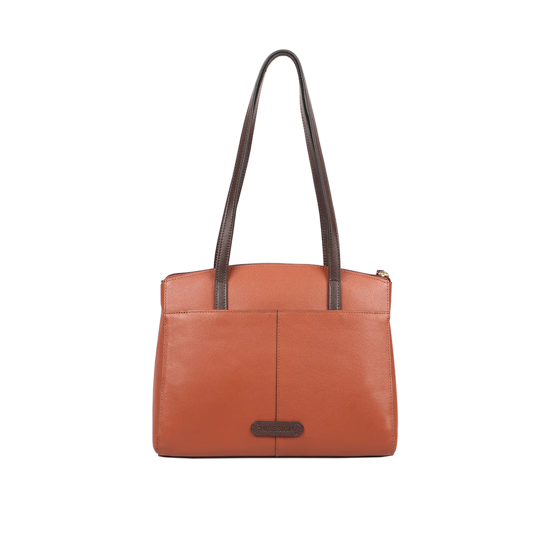 Tan Leather Tote Bag | Manhattan Elegance Tan Tote Bag