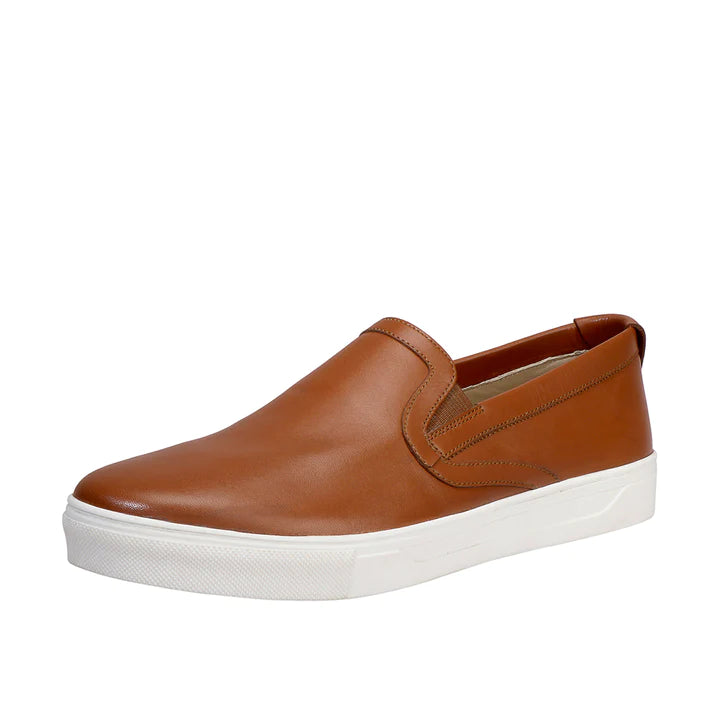 Men's Brown Slip Shoes | Tan Ranch Men's Slip-On Shoes