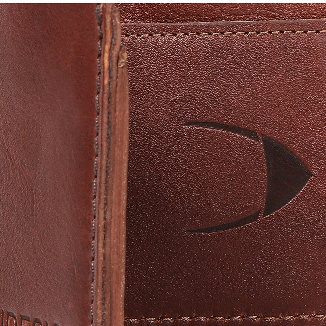 Men's Tan Leather Bi-Fold Wallet | Artisan Craft Bi-Fold Wallet