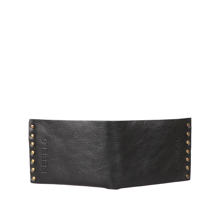 Mens Black Leather Bi-Fold Wallet | Urban Chic Bi-Fold Wallet