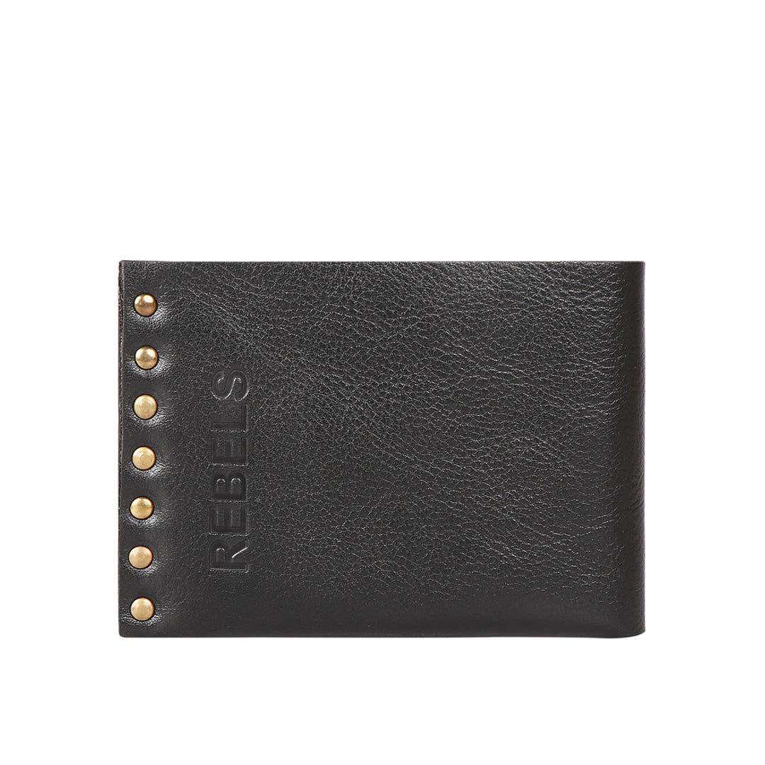 Mens Black Leather Bi-Fold Wallet | Urban Chic Bi-Fold Wallet