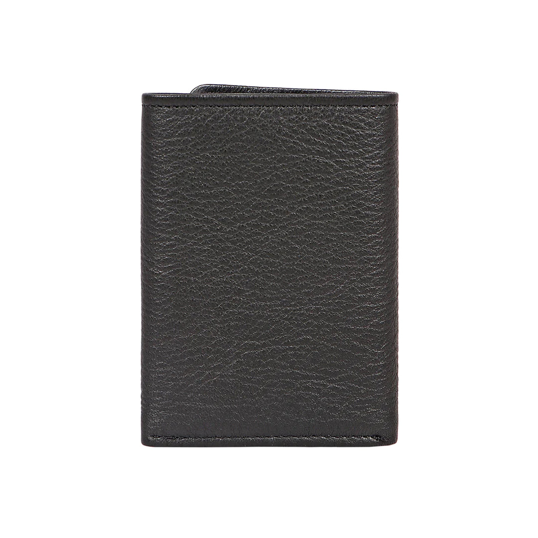 Men's Brown Leather Tri-fold Wallet | Timeless Deer Tri-Fold Wallet