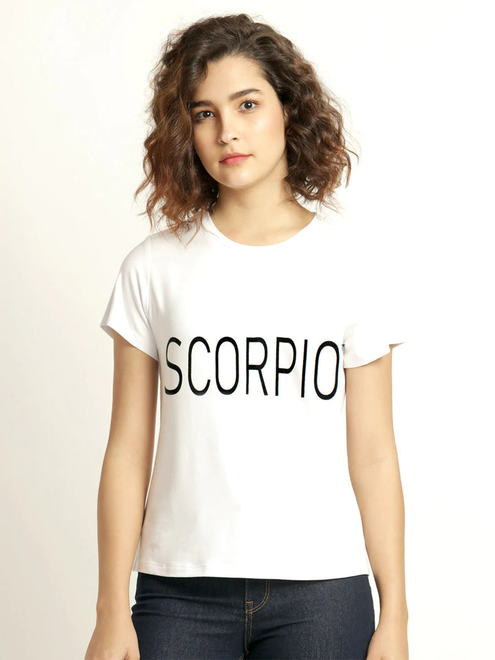 Scorpio Zodiac Tee for Women | Scorpio Zodiac Tee