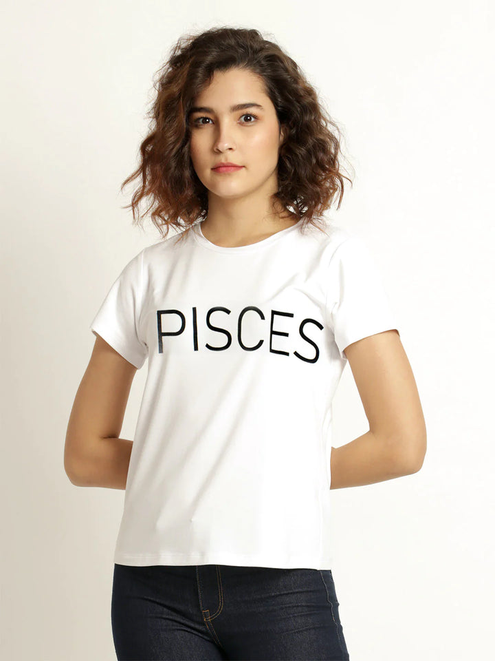 Pisces Zodiac Tee for Women | Pisces Zodiac Tee