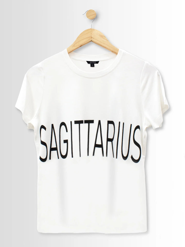 Sagittarius Zodiac Tee for Women | Sagittarius Statement Zodiac Tee