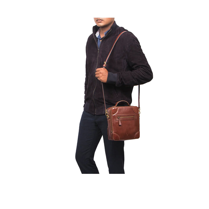 High-Quality Leather Crossbody Bag, Professional Style | Professional Edge Crossbody
