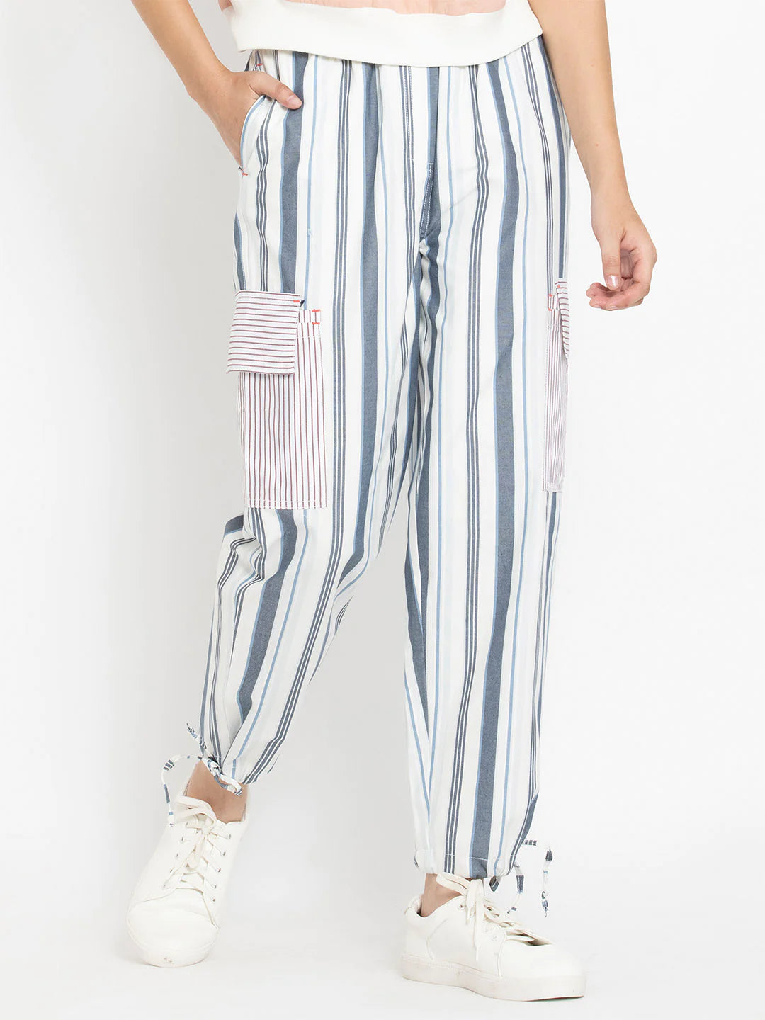 Striped Jogger Pants for Women | Chic Striped Jogger Pants