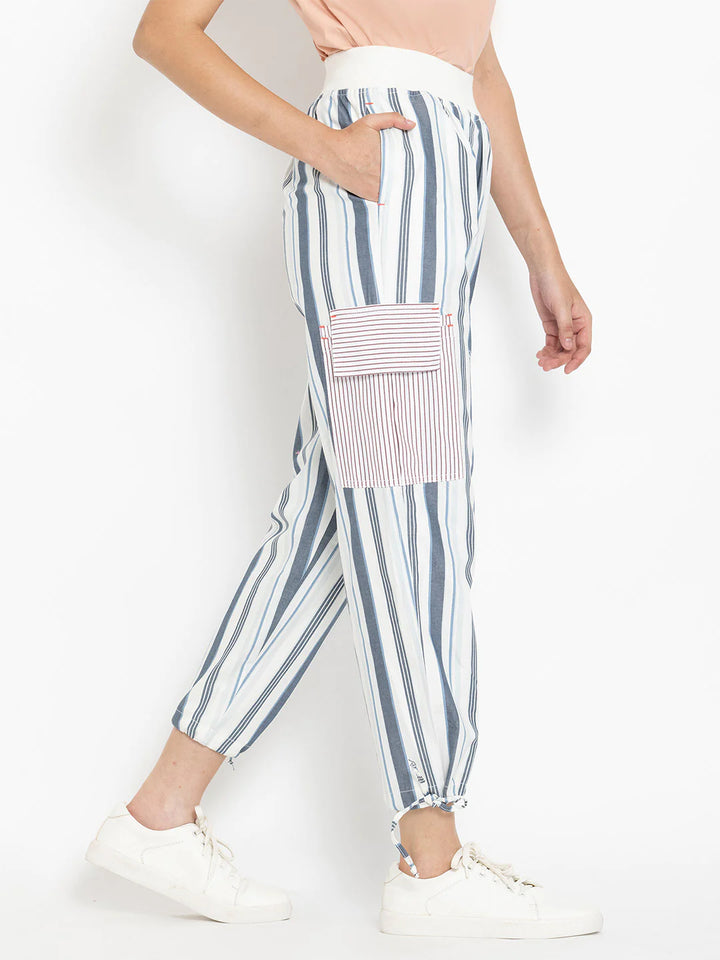 Striped Jogger Pants for Women | Chic Striped Jogger Pants