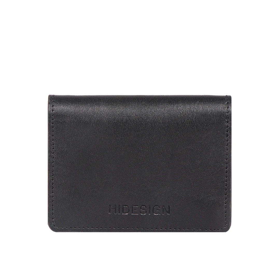 Mens Blue Leather Card Holder | Minimalist Card Holder