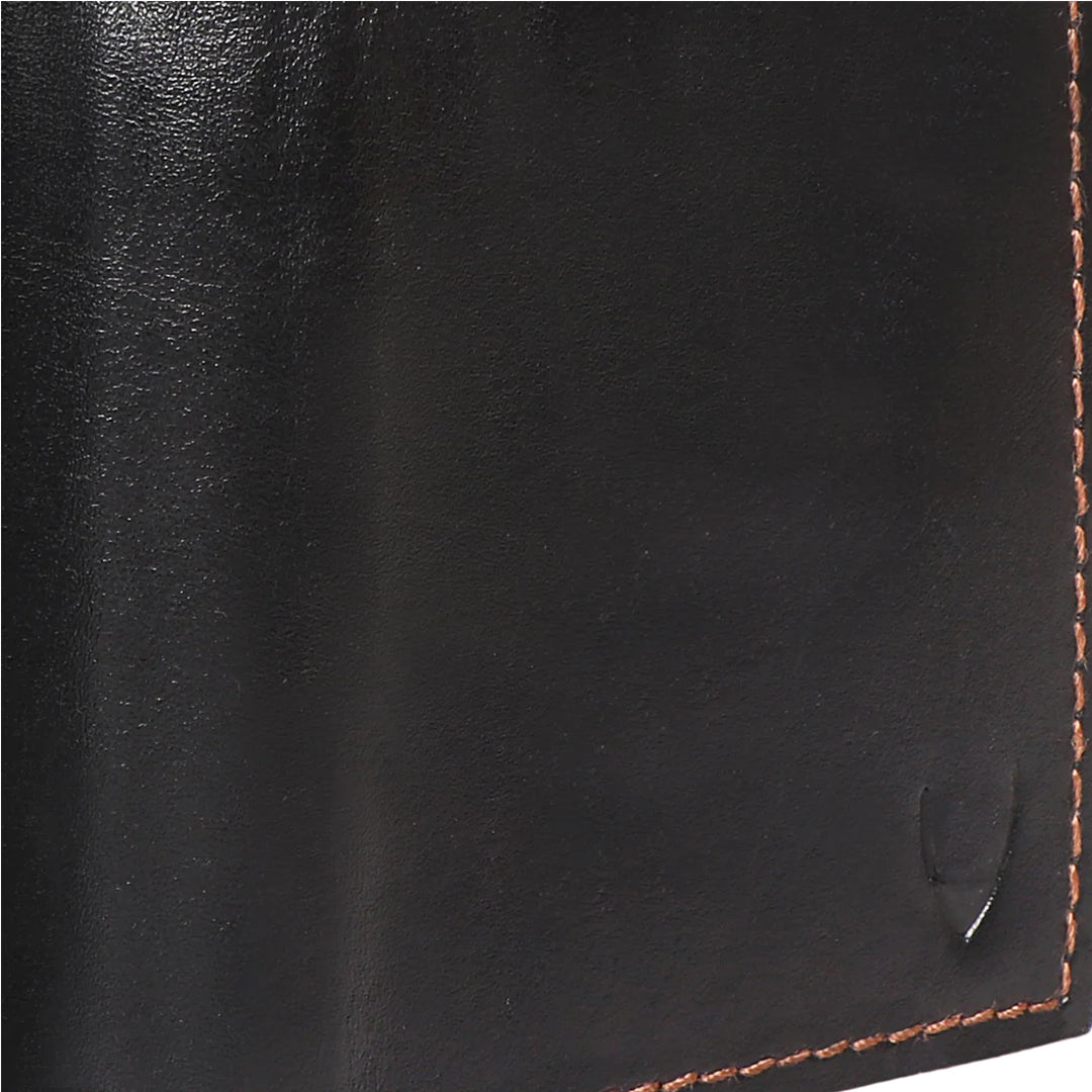 Men's Black Leather Wallet | Craftmaster Bi-Fold Wallet