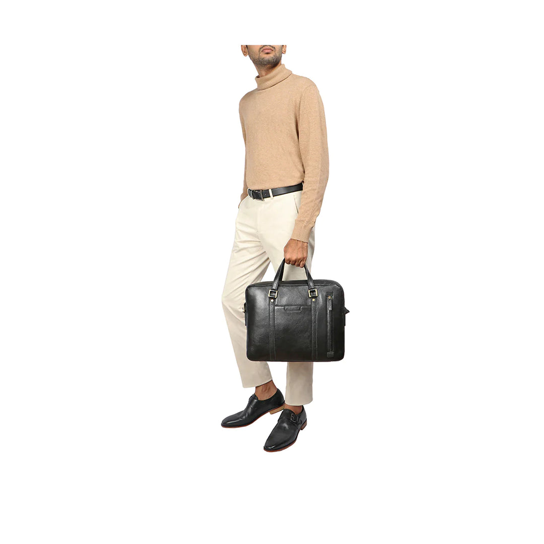 Tan Leather Work Bag | Sophisticated Leather Work Bag