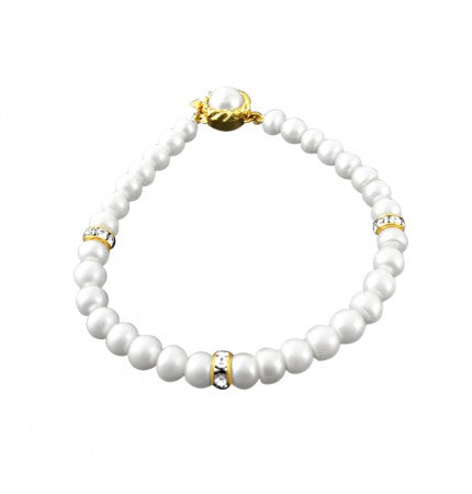 Girl's Pearl Bracelet | Trendy Elegance Girls' Pearl Bracelet