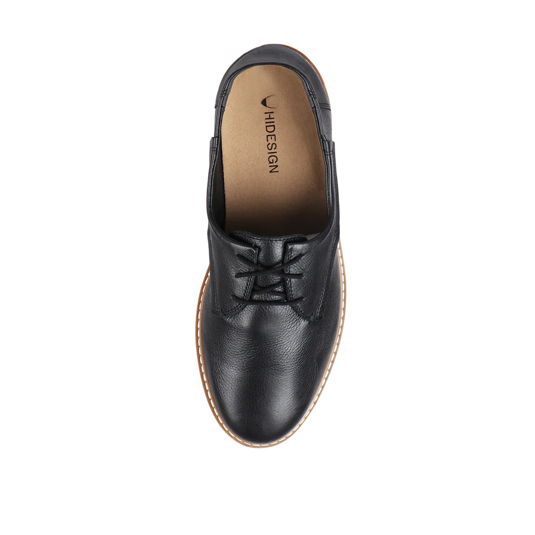 Men's Lace Leather Shoe Black | Classic Idaho Men's Lace-Up Shoes