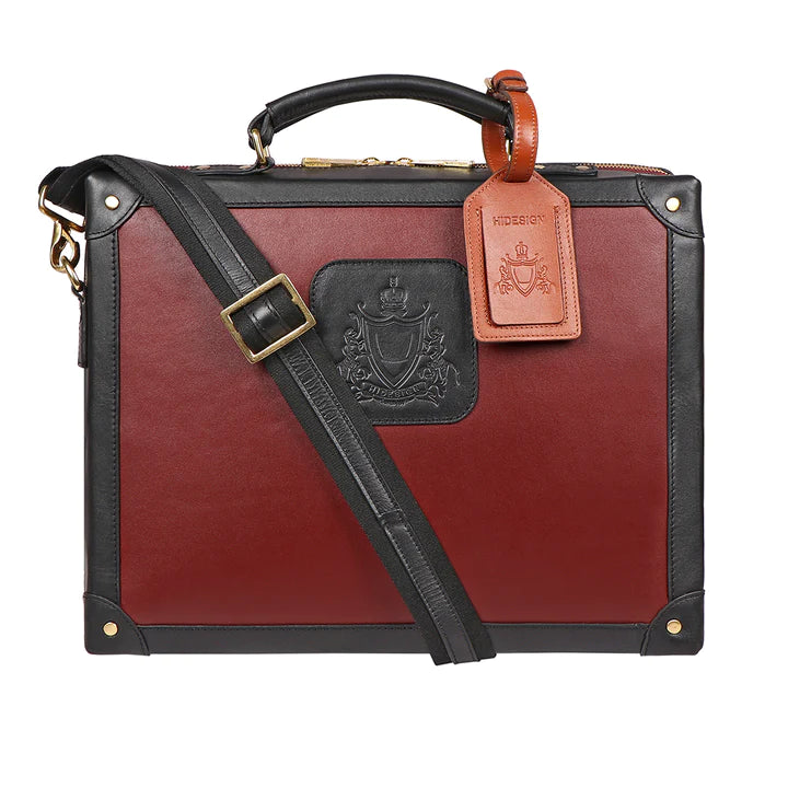 Marsala Leather Briefcasse | Wanderlust Leather Briefcase